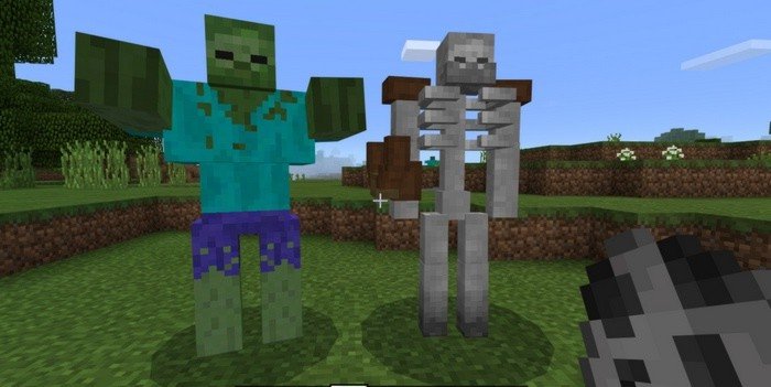 Mutant versions of Zombie and Skeleton