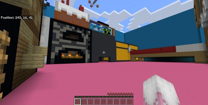 Parkour Paradise map for Minecraft PE