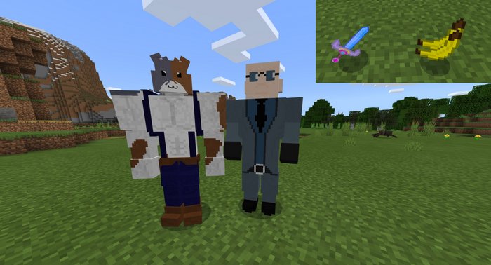 Fortnite Season 2 addon for Minecraft PE 1.16.1