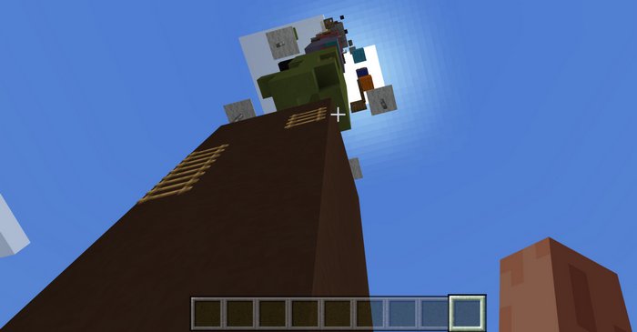 Tower Parkour map for Minecraft PE