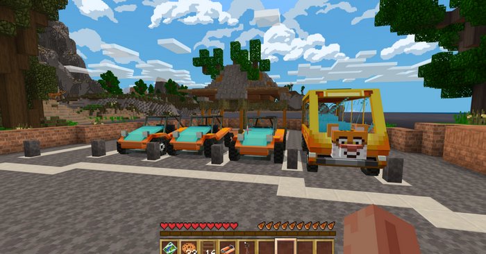 Safari World map for Minecraft PE