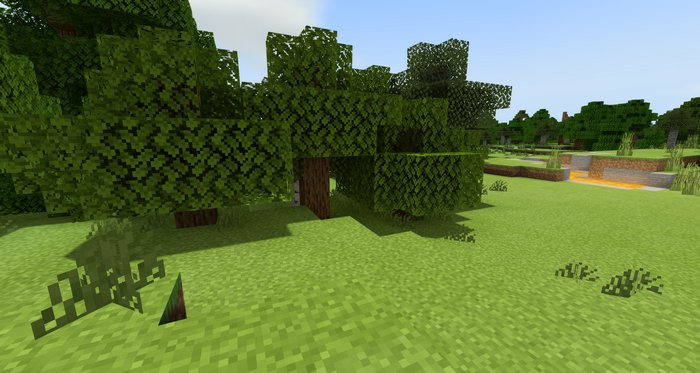 Waving Leaves and Plants addon