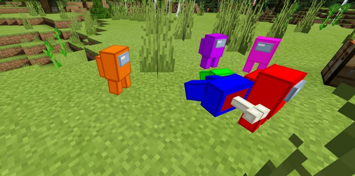 Among Us addon for Minecraft PE