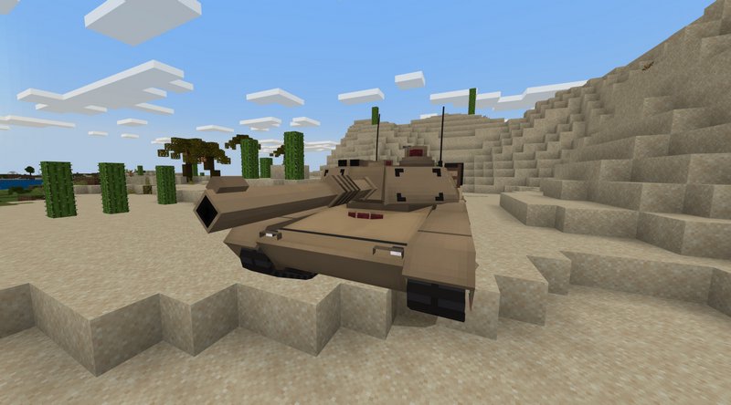 M1A2 Abrams Tank addon