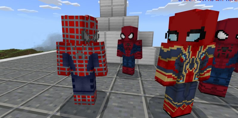 Garfield's Spider-Man, Tobey's Spider-Man and Tom's Spider-Man