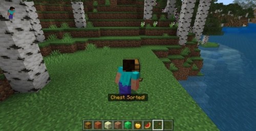 Chest sorter tool addon