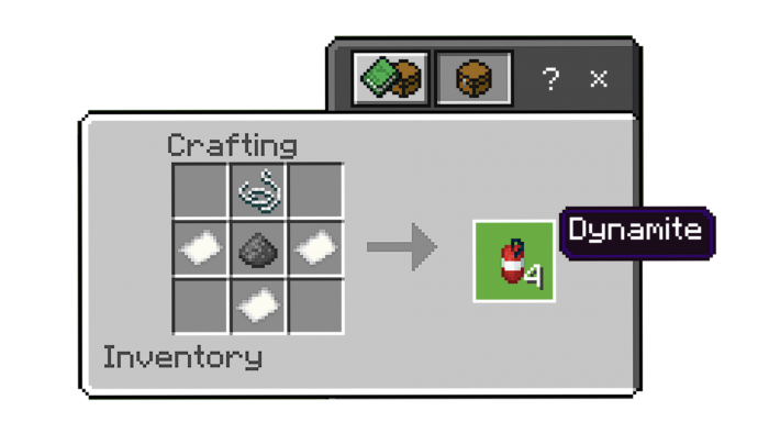 Dynamite stick addon