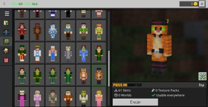 Shrek skin pack