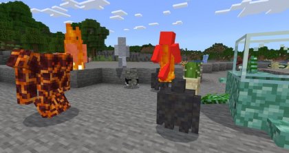 Mineral Golems addon