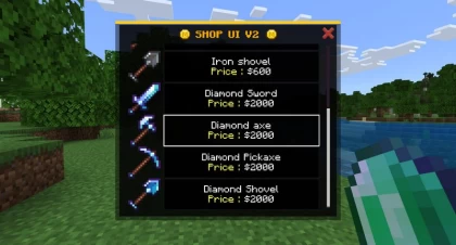 Shop addon