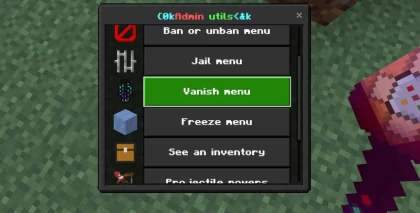 Admin Utilities addon