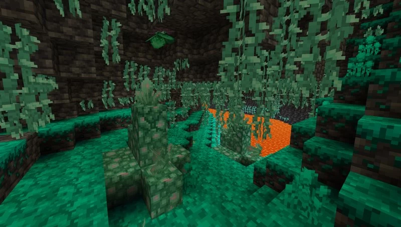 New cave biome for Minecraft Bedrock