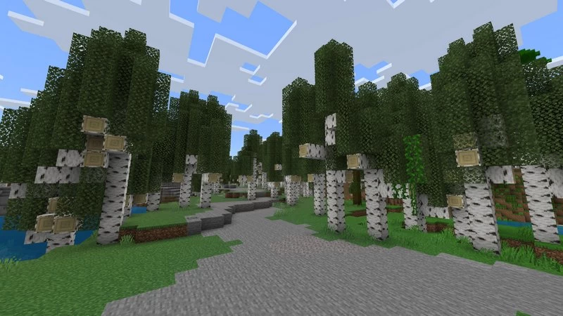 Natural Trees addon