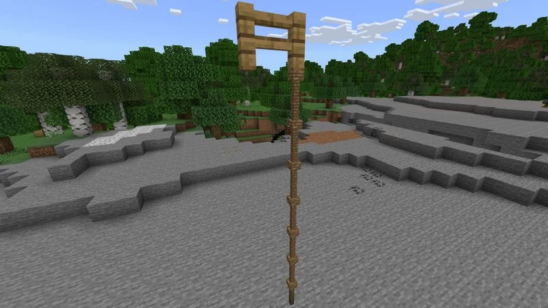 Ropes can be attached to fences