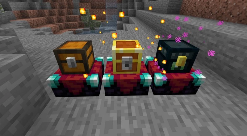 XP storage chests