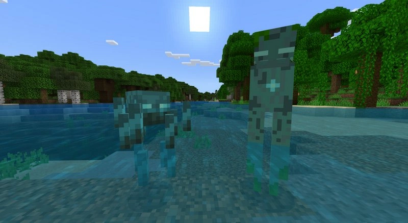 New Drowned mobs