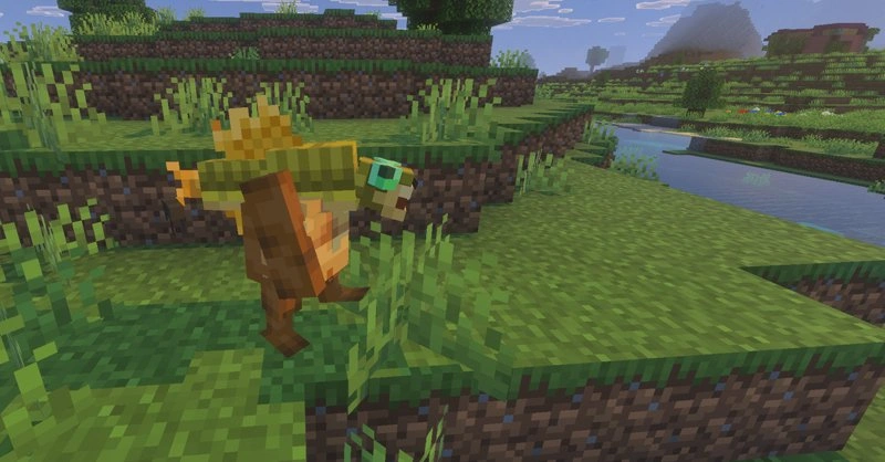 Fish head creature