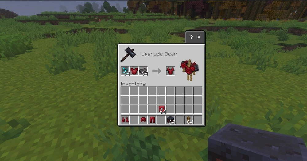 Upgrading the armor set to Parcanite