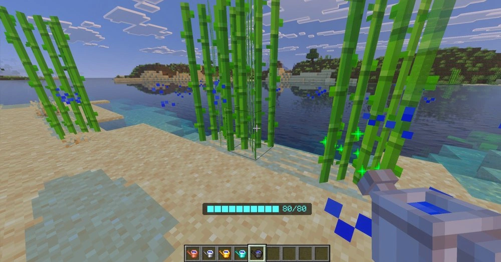 Watering Sugar Cane