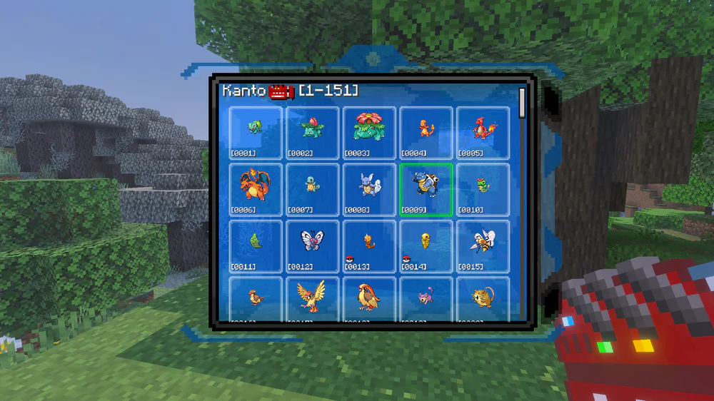 Pokedex Kanto region